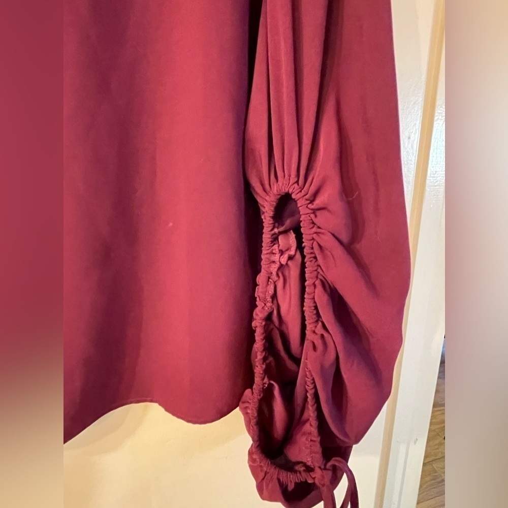 Anna Cate Amelia top plum size S - Picture 3 of 6